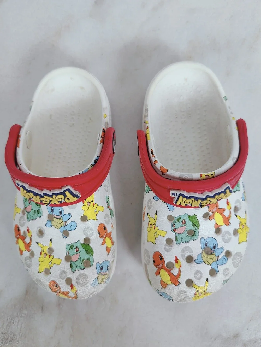 CROCS Toddler Kids Classic Pokémon Clogs, Sz 9